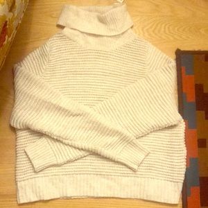 Madewell sidebutton turtleneck sweater